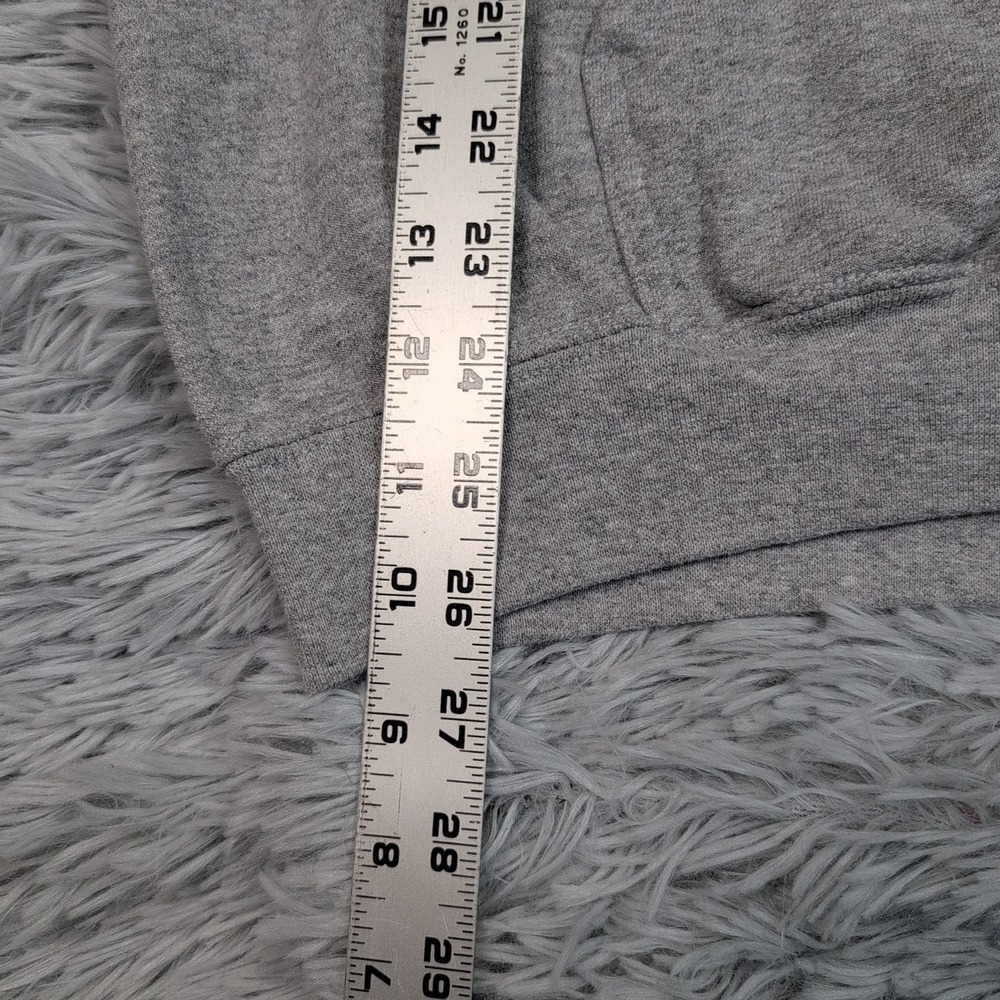 Kobe Bryant Lebron James Sweatshirt Mens L Gray Hoodie Pocket Street Wear - Picture 4 of 10